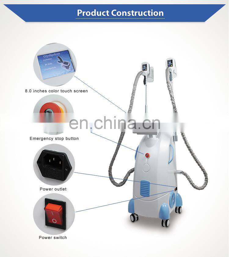 good quality product fat freeze weight loss function with RF and Cavitation slimming machine