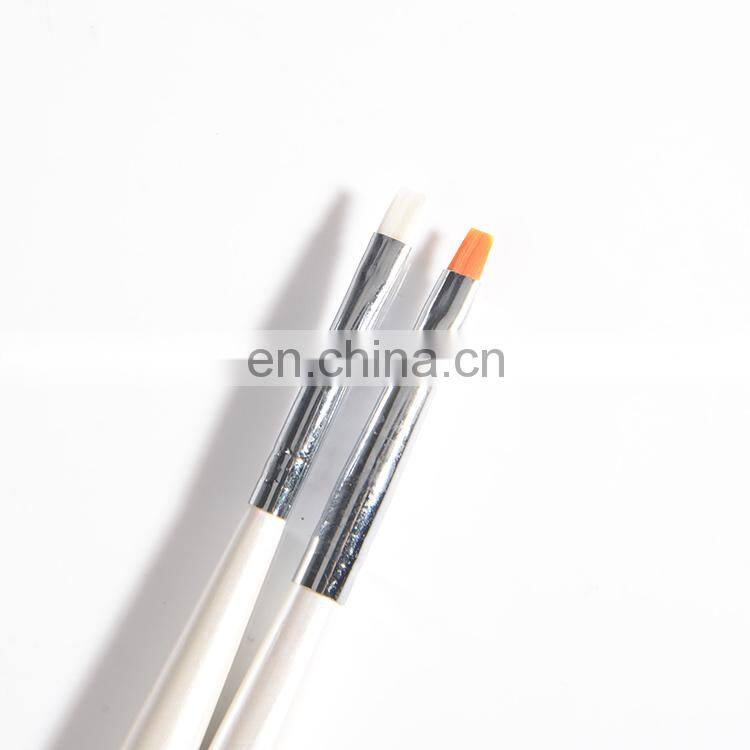 2020 New Arrival Crystal Colored Diamond Logo Gel Paint Drawing Nail Art Polish Brush Acrylic Nail Brush
