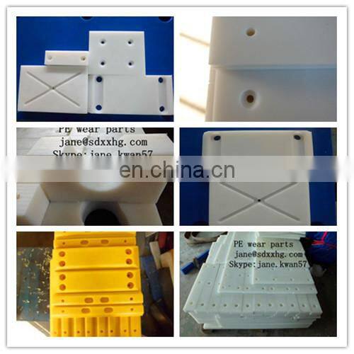 colored plastic HDPE blocks for children building PE panel for playground