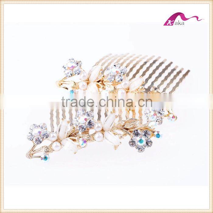 Wedding Bulk Crystal Rhinestone Hair Comb Holder Accessories