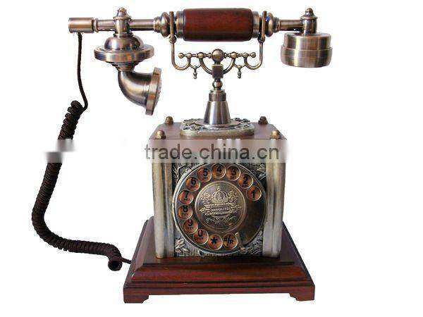 antique or ancient ratory telephone