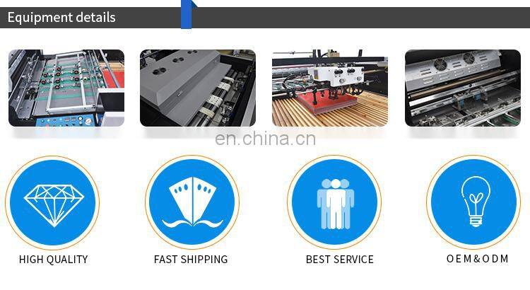 YFMA-800 Fully automatic Thermal Laminating Machine for Double Side optional