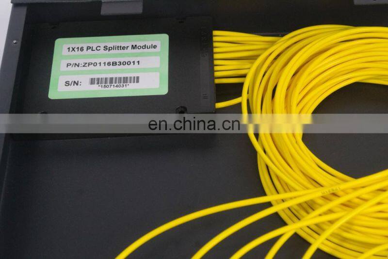 high quality Rack mount optical splitter 2 32 plc splitter with SC APC connector