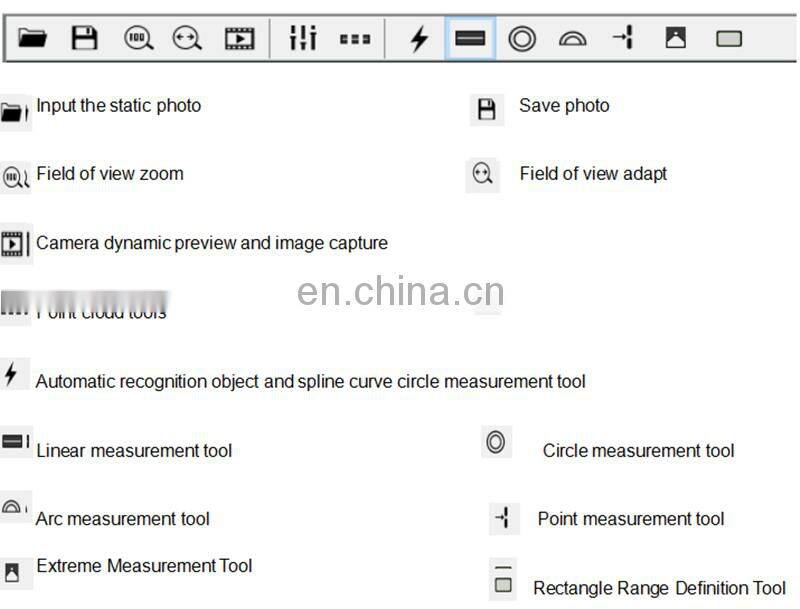 High Precision One Button Rapid Vision Image Measuring Instrument With Powerful Software