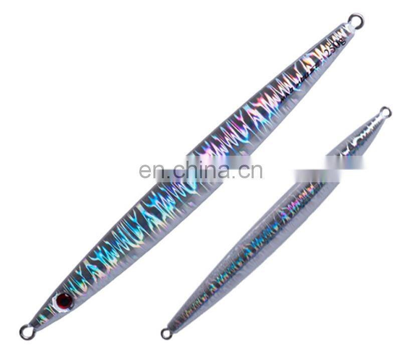 135mm 100g 3D Lure Eyes Laser Luminous Jigging Lure Trolling Metal Jigs Fast Jigs