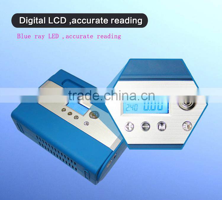 Professional produce Auto tire inflator pump/ Digital mini air compressor