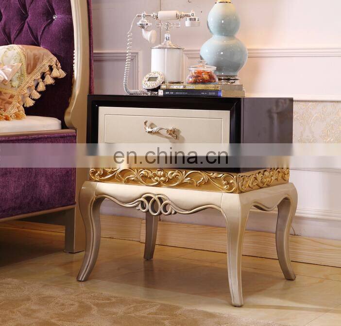 American royal luxury wood double bed luxury bedroom furniture