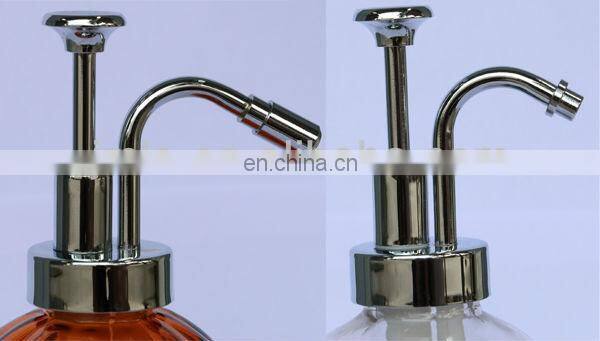 Chinese Supplier Manufacture Empty Glass Hand Pump Pressure Sprayer Bottle With Plastic Liquid Perfume Sprayer Nozzle Pump