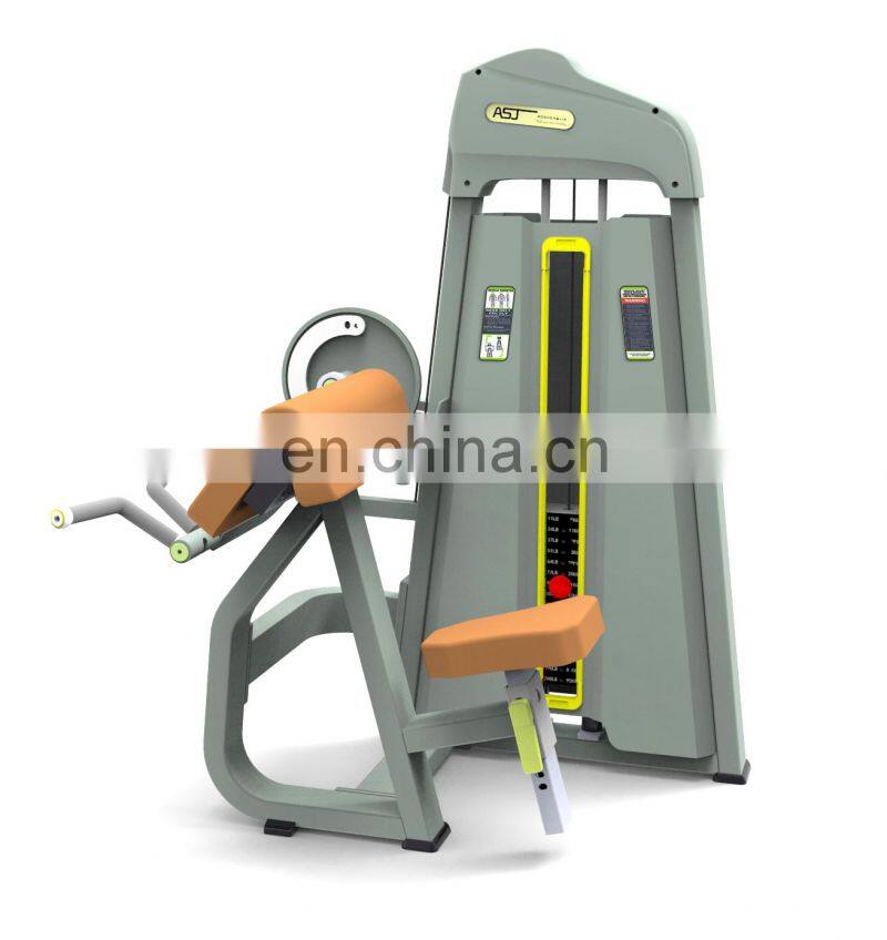 ASJ-S875 Seated Tricep & Camber Curl fitness equipment machine commercial gym equipment