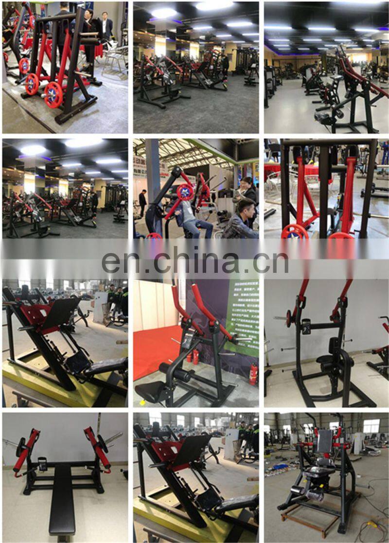 Commercial gym equipment free weight plate loaded machine fitness equipment Tibia Dorsi Flexion machine Sports