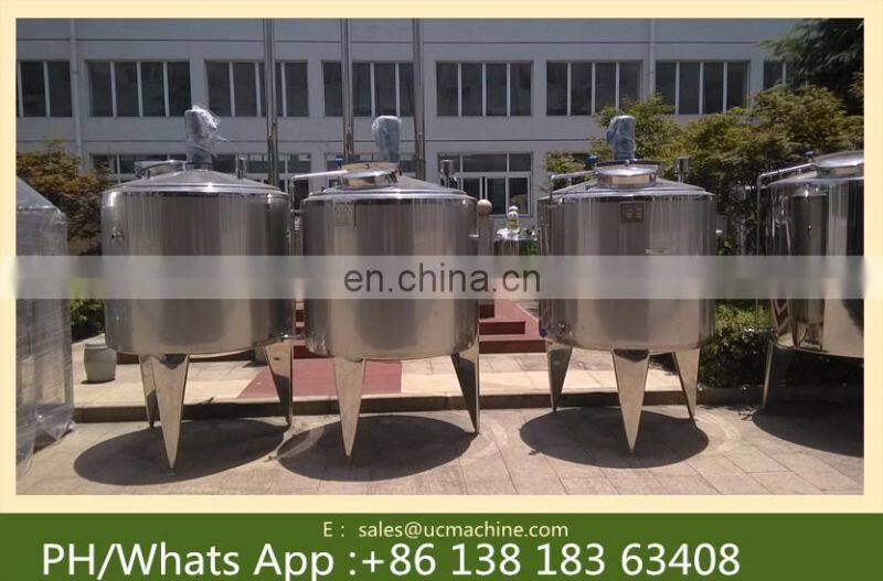 stainless steel mixing tank inox tank