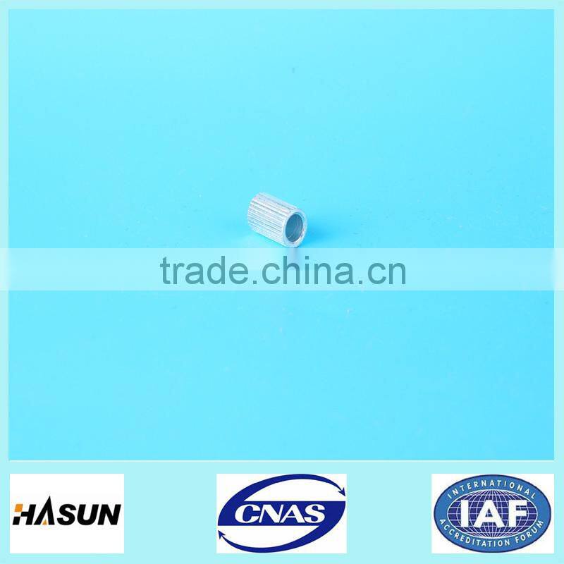 Dongguan factory supply high grade round long nut , sleeve nut