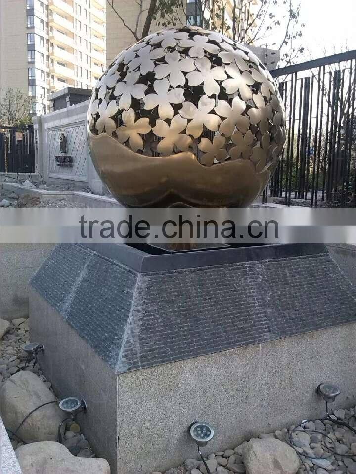 Modern Large Garden Arts Stainless steel Sculpture for Outdoor decoration