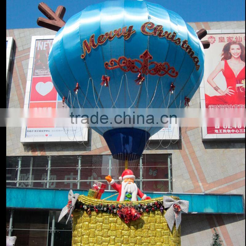 Hot Air Balloon for Christmas Decoration with Christmas Decorations