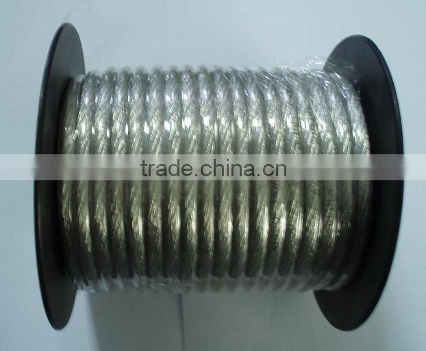 Transparent / Crystal Power Cable/Audio Cable