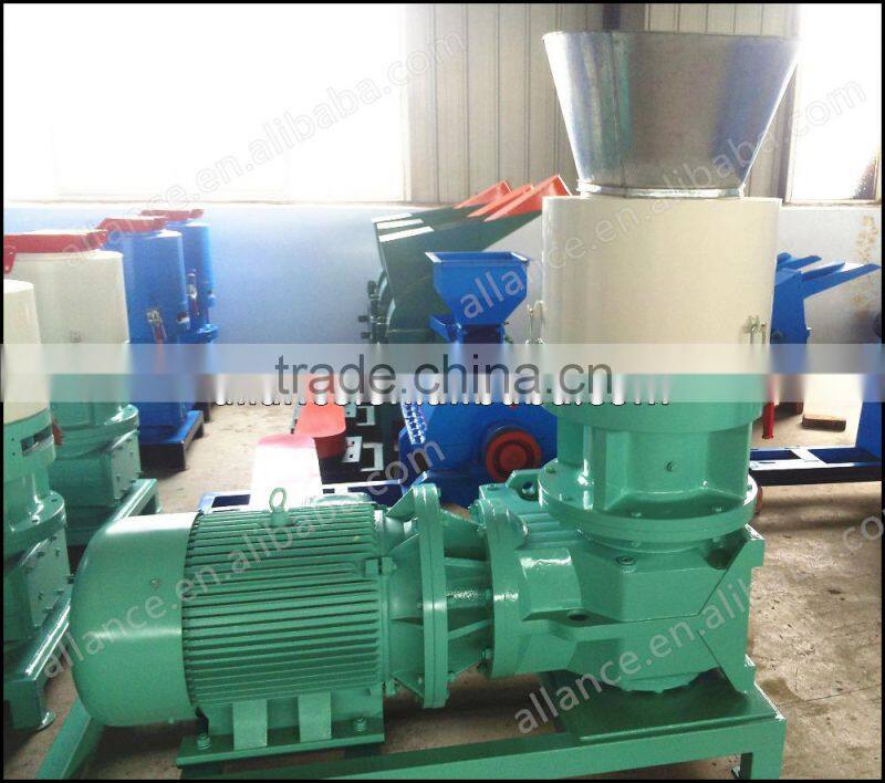 Quality protect Wood pellet press machine for producing homefire& industrial cylindrical green biomass heat pellets