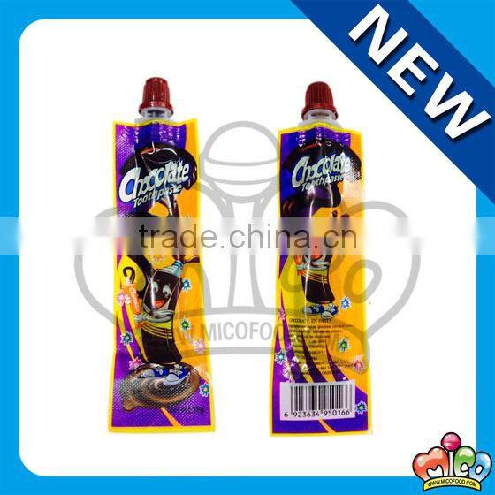 toothpaste chocolate paste in tube