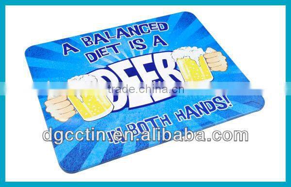 Antique decorative metal plate tin sign