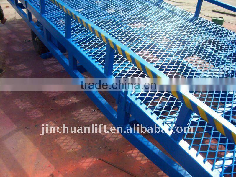 container ramp CE-approved Forklift Mobile ramp Hydraulic for loading and unloading container mobile dock ramp