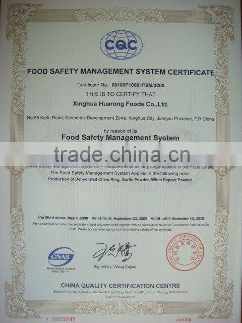 DEHYDRATED garlic granule DRIED