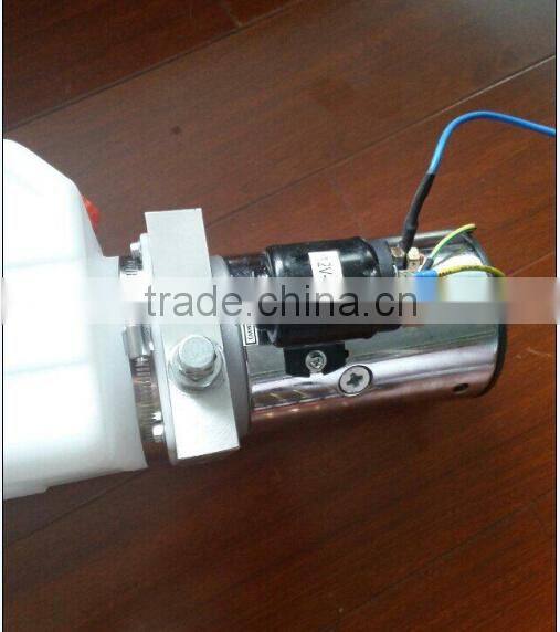 reversible hydraulic power pack for material handling equipment