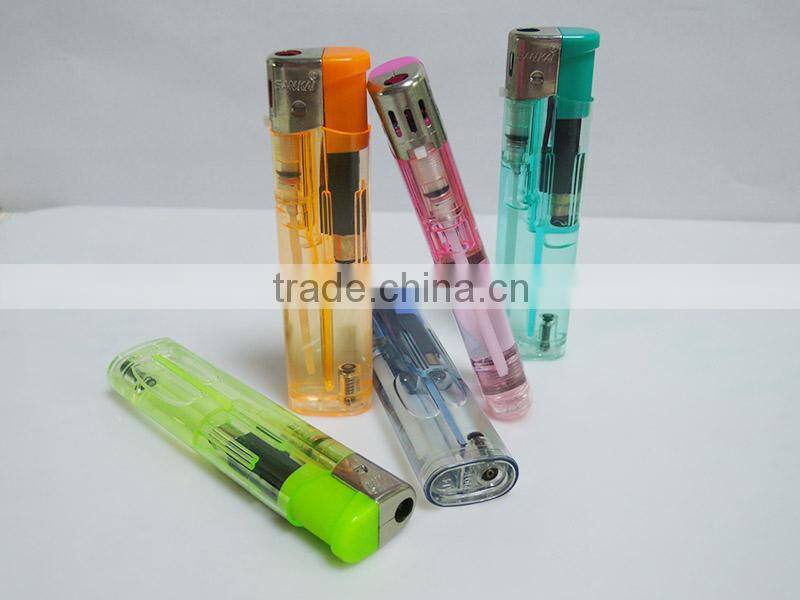 Best quality electric lighter transparent recharge lighter cheap lighter price