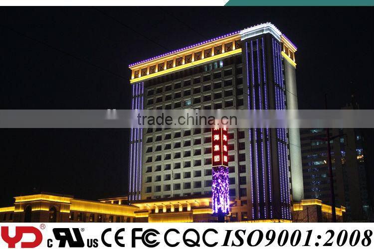 YD IP68 FC CE CQC UL outdoor building countor lighting led light