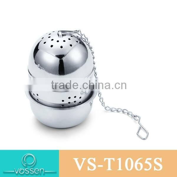 Silver plating egg shaped tea infuser