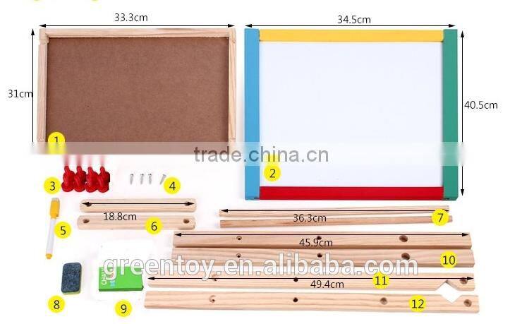 wooden blackboard witeboard kids preschool