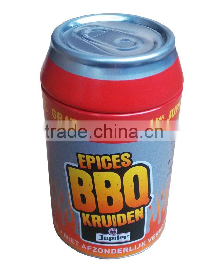 mini BBQ cute tin can