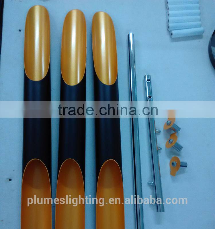 Hot sell Coltrance Aluminium Pipe Wall lamp for home or hotel lobby