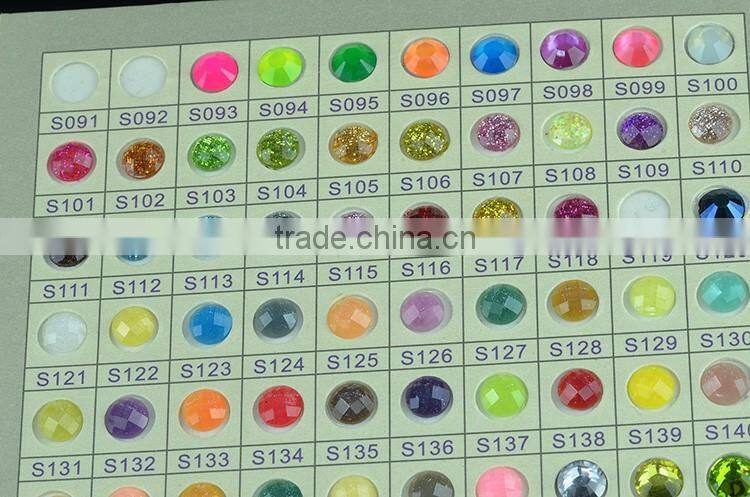 Free Sample Flatback Jelly Hotfix Stone, Resin and Epoxy Hotfix Rhinestone All Size