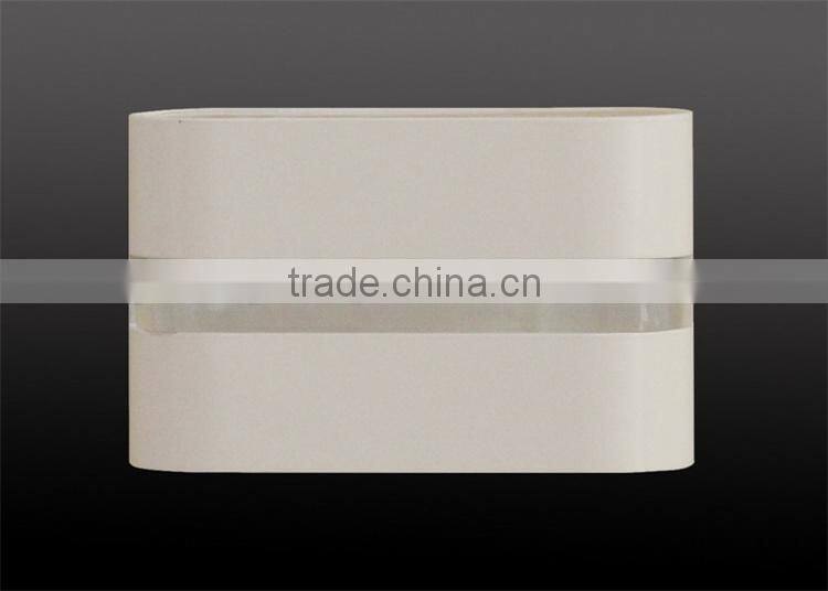 7W indoor aluminum led wall mount reading lamp