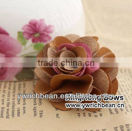 new styles! hot-sales handmade kids shabby flower with clip !cute girl hair flower clips ! hair flower clips for kids SF-160