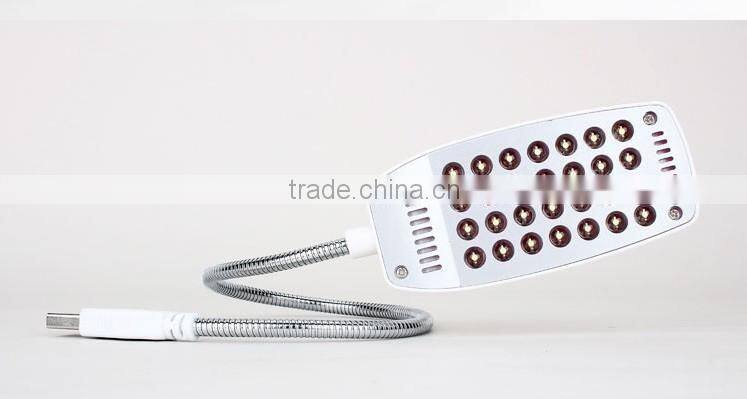 Ultra Bright USB 28 LED 28LED Light Lights Lighting Powered Flexible White Reading Lamp for Laptop Power Bank Mobile Charger Com