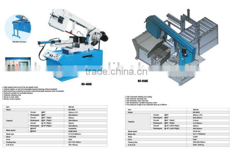 High quality, low price of the metal band sawing machine