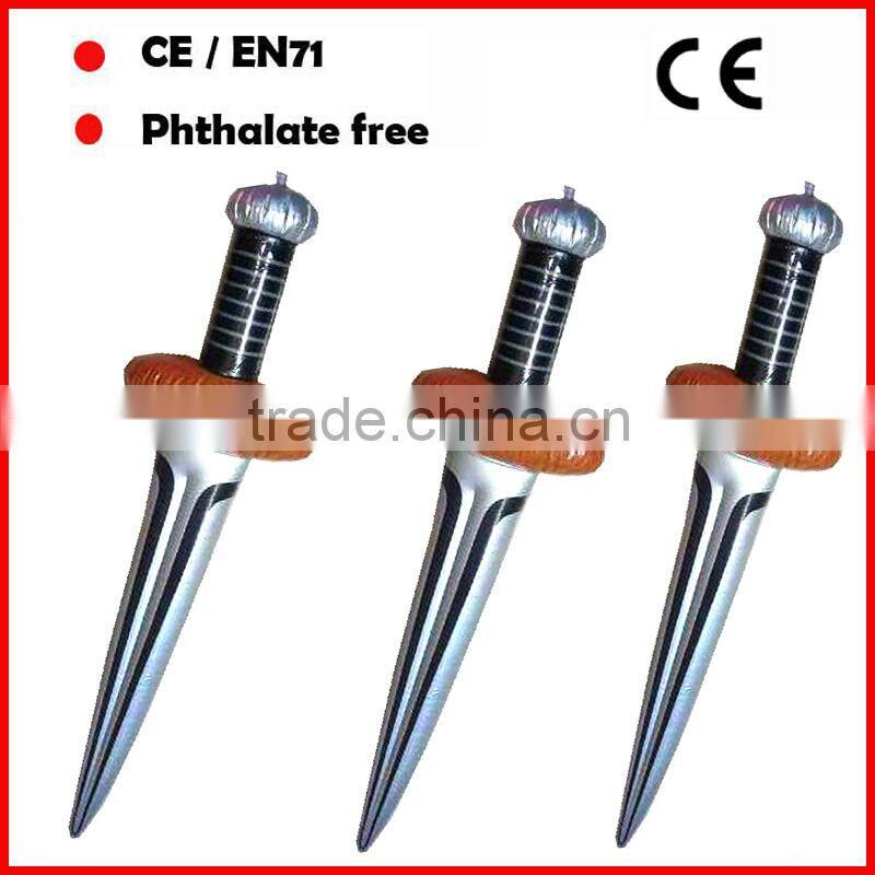 factory direct sale inflatable swords and inflatable shield for kids No toxic