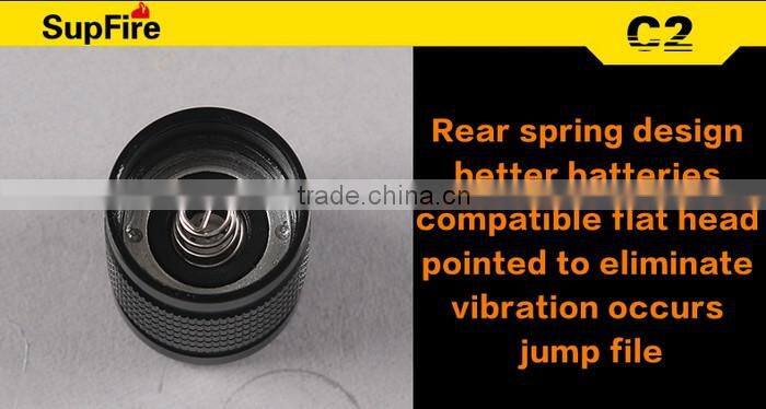 supfire c2 led night hunting torch light