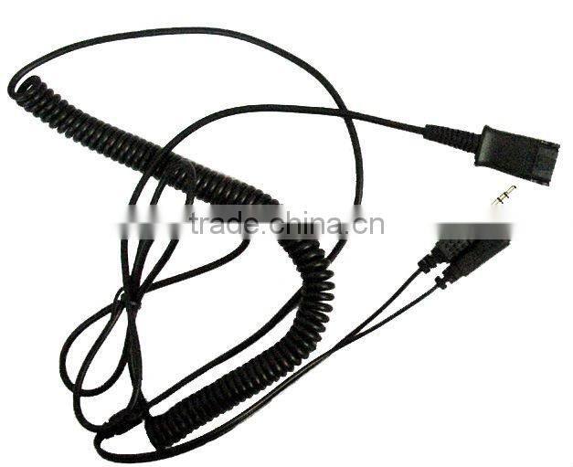 3.5mm Binaural Over the Head Multimedia Telephone Headset