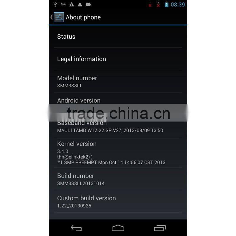 Factory Android 4 Wi-Fi 8GB Quad Core 7 inch 3G Red Tablet