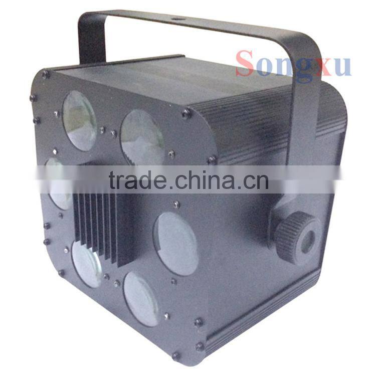 6 hole 2x10w rgbw dmx disco concert light effect led stage lights