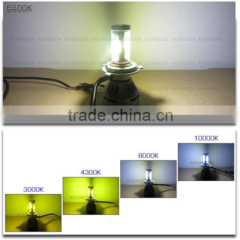 G4S 7000lm H4 LED headlight 3000K 4300K 6500K 8000K 10000K