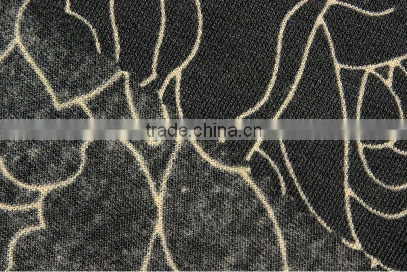 poly printed single jersey