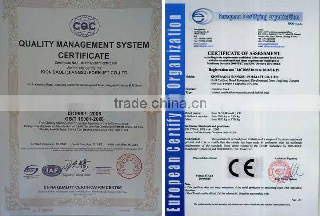 1.5t 1.8t 2.t 2.5t 3.0t 3.5t baoli forklift truck