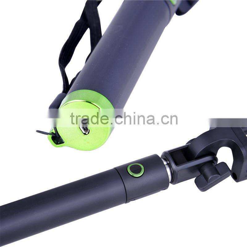 selfie stick extendable wireless bluetooth remote control shutter handheld monopod,wholesale selfie stick,bluetooth monopod self