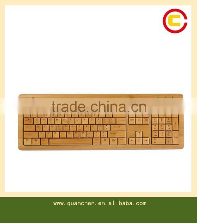 100% Bamboo Handcrafted Keyboard and Mouse Combo
