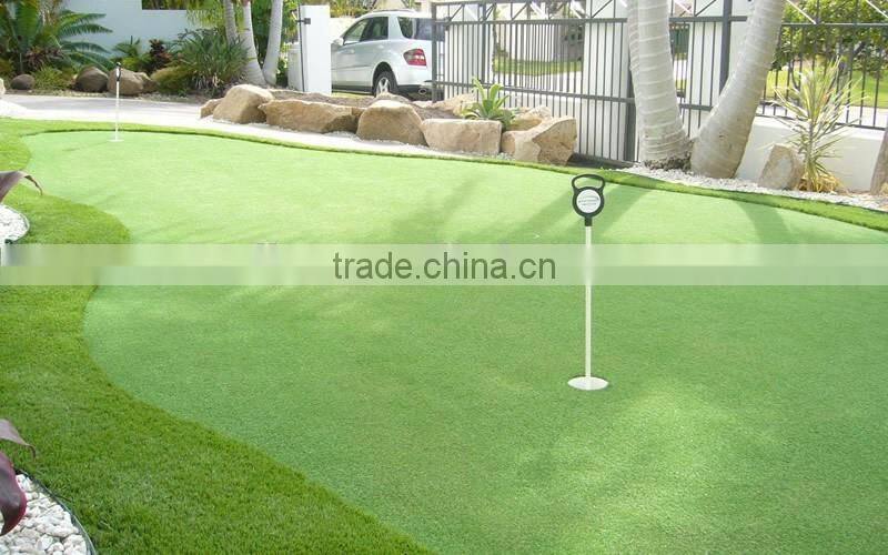 Most durable PP yarns synthetic turf for golf putting green