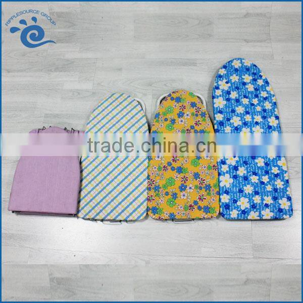 RS43B004 Heigh Adjustable TC Cloth Covered Floor Standing Hotel Wood Ironing Board Indoor