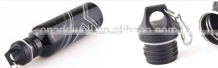 Outdoor travel leakproof 750ml stainless steel sports water bottle
