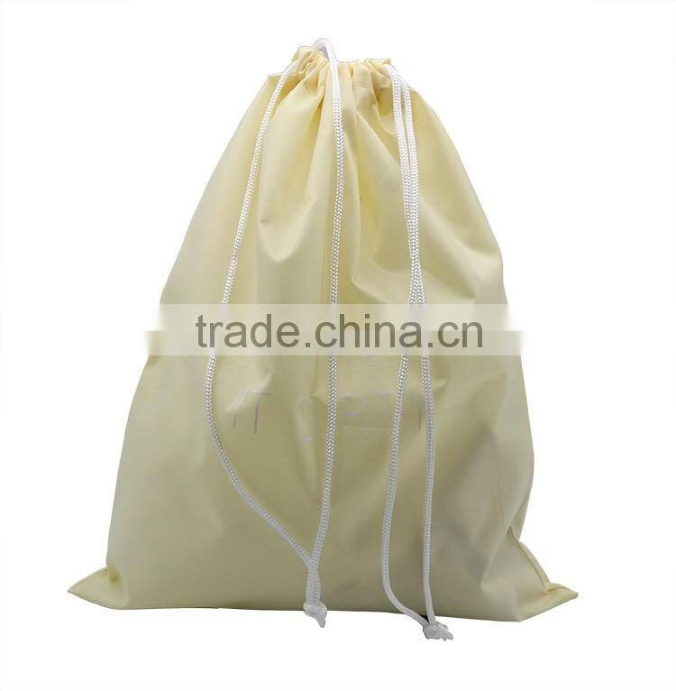 Polyester, nylon, canvas and customized logo printing packaging drawstring bag